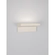 Aplica de perete exterioara NovaLuce LITA ciment, alb, LED, 6W, 660lm, 3000K, IP65 - NL-9540240