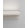 Aplica de perete exterioara NovaLuce LITA ciment, alb, LED, 6W, 660lm, 3000K, IP65 - NL-9540240