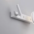 Aplica de perete NovaLuce NOIMA metal, alb, LED, 9W, 3000K, 543 Lm - NL-9540256