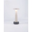 Lampadar exterior NovaLuce CRAM ciment, alb, LED, 5W, 580lm, 3000K, IP65 - NL-9540271