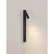 Aplica de perete NovaLuce TONDO metal, negru, LED, 3W, 3000K, 165 Lm - NL-9540274