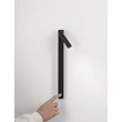 Aplica de perete NovaLuce TONDO metal, negru, LED, 3W, 3000K, 165 Lm - NL-9540274