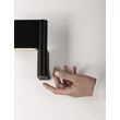 Aplica de perete NovaLuce FLUSSO metal, negru, LED, 5W, 3000K, 189 Lm - NL-9540277
