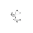 Aplica de perete NovaLuce FLUSSO metal, negru, LED, 5W, 3000K, 189 Lm - NL-9540277
