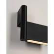 Aplica de perete NovaLuce FLUSSO metal, negru, LED, 5W, 3000K, 189 Lm - NL-9540277