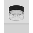 Plafoniera NovaLuce DORIS metal, acril, negru, transparent, LED, 7W, 3000K, 420 Lm - NL-9540279