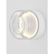 Aplica de perete NovaLuce DORIS metal, acril, alb, transparent, LED, 6W, 3000K, 354 Lm - NL-9540280