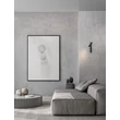 Aplica de perete NovaLuce ARCO metal, negru, LED, 4W, 3000K, 192 Lm - NL-9540286