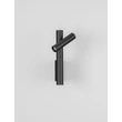 Aplica de perete NovaLuce ARCO metal, negru, LED, 4W, 3000K, 192 Lm - NL-9540286