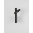 Aplica de perete NovaLuce ARCO metal, negru, LED, 4W, 3000K, 192 Lm - NL-9540286