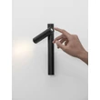 Aplica de perete NovaLuce ARCO metal, negru, LED, 4W, 3000K, 192 Lm - NL-9540286