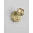 Aplica de perete NovaLuce SFERA metal, auriu, LED, 6W, 3000K, 576 Lm - NL-9540295