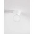 Plafoniera NovaLuce ZERO beton, sticla, alb, opal, G9 - NL-9577014