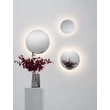Aplica de perete NovaLuce ALIDA metal, acril, crom, LED, 42W, 3000K, 2100Lm - NL-9580602
