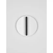 Aplica de perete NovaLuce NALU metal, negru, alb, LED, 15W, 900lm, 3000K - NL-9580680