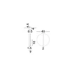 Aplica de perete NovaLuce NALU metal, negru, alb, LED, 28W, 1680lm, 3000K - NL-9580682