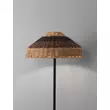 Lampadar NovaLuce CARO ratan, tesatura, negru, maro, E27 - 9586529