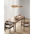 Pendul NovaLuce SIARA natural, negru, maro, E27 - NL-9586536