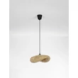 Pendul NovaLuce ADALINE natural, negru, galben, E27 - NL-9586537
