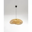 Pendul NovaLuce ADALINE natural, negru, galben, E27 - NL-9586539