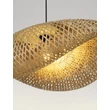 Pendul NovaLuce ADALINE natural, negru, galben, E27 - NL-9586540