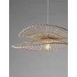 Pendul NovaLuce ARTIC metal, natural, alb, maro, E27 - NL-9586601
