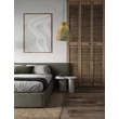 Pendul NovaLuce DENA metal, natural, negru, maro, E27 - NL-9586603