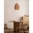 Pendul NovaLuce MAPI metal, natural, negru, maro, E27 - NL-9586605