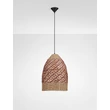 Pendul NovaLuce MAPI metal, natural, negru, maro, E27 - NL-9586605