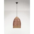 Pendul NovaLuce MAPI metal, natural, negru, maro, E27 - NL-9586605