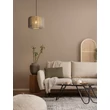 Pendul NovaLuce ABBY metal, natural, negru, multicolor, E27 - NL-9586606