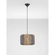 Pendul NovaLuce ABBY metal, natural, negru, multicolor, E27 - NL-9586606