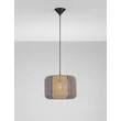 Pendul NovaLuce ABBY metal, natural, negru, multicolor, E27 - NL-9586606