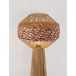 Lampadar NovaLuce MAPI natural, maro, rosu, E27 - NL-9586607