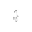 Pendul NovaLuce COPOS metal, natural, negru, maro, E27 - NL-9586609