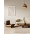 Pendul NovaLuce COPOS metal, natural, negru, maro, E27 - NL-9586609