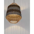 Pendul NovaLuce COPOS metal, natural, negru, maro, E27 - NL-9586609