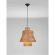 Pendul NovaLuce COPOS metal, natural, negru, maro, E27 - NL-9586610