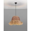 Pendul NovaLuce SORELLO metal, natural, negru, maro, E27 - NL-9586613