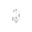 Pendul NovaLuce SORELLO metal, natural, negru, maro, E27 - NL-9586614