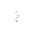 Pendul NovaLuce SORELLO metal, natural, negru, maro, E27 - NL-9586615