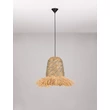Pendul NovaLuce SORELLO metal, natural, negru, maro, E27 - NL-9586615