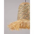 Pendul NovaLuce SORELLO metal, natural, negru, maro, E27 - NL-9586615
