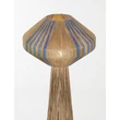 Lampadar NovaLuce ABBY natural, galben, albastru, E27 - NL-9586616