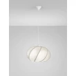 Pendul NovaLuce BORA metal, textil, alb, E27 - NL-9586618