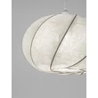 Pendul NovaLuce BORA metal, textil, alb, E27 - NL-9586618