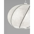 Pendul NovaLuce BORA metal, textil, alb, E27 - NL-9586618