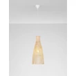 Pendul NovaLuce NIRO metal, natural, alb,  E27 - NL-9586619