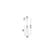 Pendul NovaLuce NIRO metal, natural, alb, E27 - NL-9586620