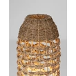 Lampadar NovaLuce ELMA natural, maro, E27 - NL-9586622